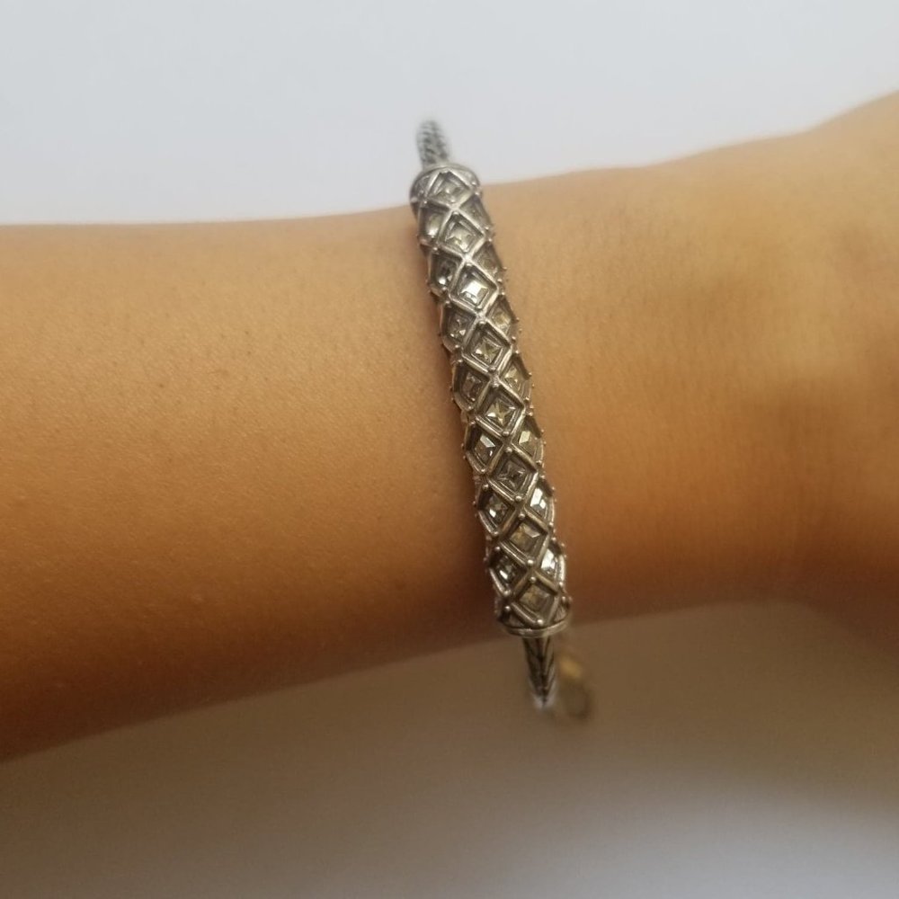 Brighton 925 Sterling Silver Bracelet. - Picture 2 of 5